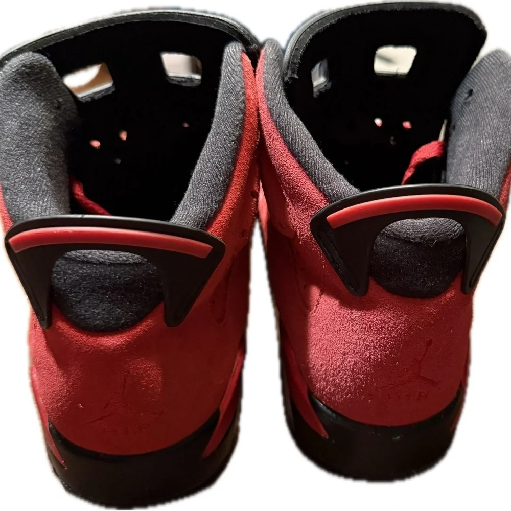 Jordan Retro Red High-Top Sneakers